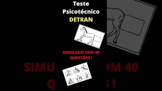 Psicotécnico do Detran SimuladoShorts [upl. by Ozzy831]