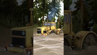 K700  KAMAZ 4310 spintires [upl. by Enyawud]