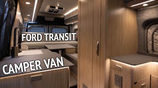 All Electric Ford Transit Camper Van Full WalkThrough  Winnebago eRV2 [upl. by Eittel]