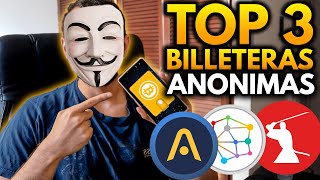 TOP 3 wallets GRATIS para criptomonedas en 2023  anónimas 🔐💸 [upl. by Brodie]