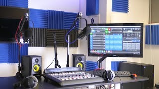 Setting Up a Professional Radio Studio What You Need to Know [upl. by Yelserp]