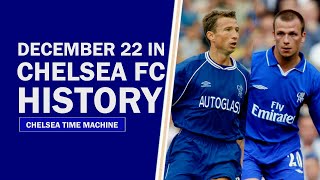 22 December in Chelsea FC History  Jody Morris Dan Petrescu Birthday  Goal Of The Day Statistics [upl. by Rosalynd]