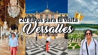 VERSALLES 20 cosas que debes saber antes de ir al Palacio y Jardines de Versalles [upl. by Sudnac]