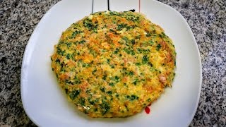 Tortilla de atún  Receta con atún muy fácil [upl. by Nesto]