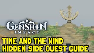 Genshin Impact Time And The Wind Hidden Side Quest Guide Secret Island Location [upl. by Aronow]