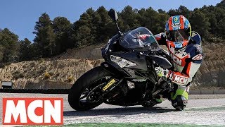 Dunlop SportSmart Mk3 tyre review  MCN  Motorcyclenewscom [upl. by Nodababus]