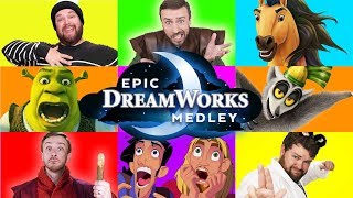 Epic Dreamworks Impressions Medley  Peter Hollens ft Brian Hull [upl. by Dewees58]