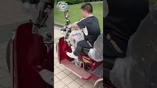 150CC adult motor tricycle gasoline tricycle for the disabled shorts [upl. by Laural46]