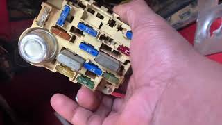 1st problem “fixed” part4 1991 ford F150 no brake lights turn signal [upl. by Hales]