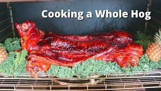 Whole Hog BBQ  How to Cook a Whole Pig on Ole Hickory Smoker with Malcom Reed [upl. by Hudis]