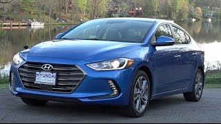 2017 Hyundai Elantra Test Drive amp Review [upl. by Legir]