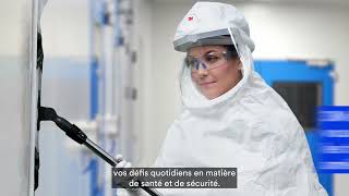 3M Industrie pharmaceutique Protection Individuelle Video FR [upl. by Linn172]