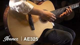 Ibanez AE325 Acoustic Guitar [upl. by Yssis995]