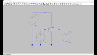 MOSFET transconductance using LTspice [upl. by Eusebio]