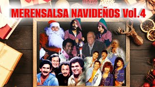 SALSAS Y MERENGUES NAVIDEÑOS MIX Vol 4 70s 80s 90s 🇩🇴 [upl. by Salguod]