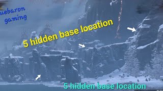 conan exiles 5 hidden base locations [upl. by Enael]