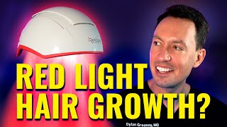 At Home Red Light Therapy Hair Growth  iRestore Dermatologist Review [upl. by Lellih]