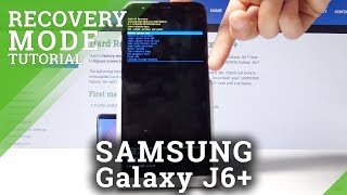 How to Enter Recovery Mode in SAMSUNG Galaxy J6 [upl. by Corbie]