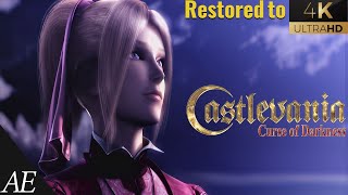 Castlevania Curse of Darkness  All Cutscenes  Movie 4K 60ᶠᵖˢ RESTORED with AI [upl. by Ailadgim]