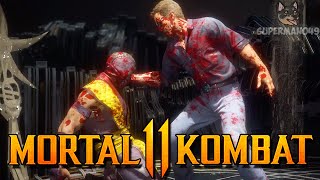 MK11 All Fatalities on Johnny Cage [upl. by Rehsa143]