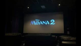 Moana 2 opening amp closing logo Cinema [upl. by Tapes]