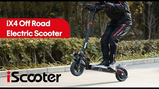 iScooter iX4 800W Off Road Electric Scooter [upl. by Ardnas]