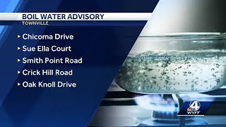 Boil water advisory for Townville [upl. by Eiveneg]