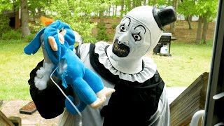 The Terrifier Scary Clown Tries to Ruin Kenzies Birthday [upl. by Mel778]