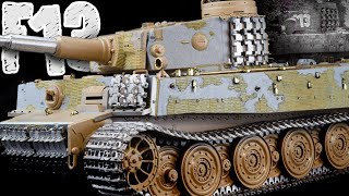 Lets Build a Hybrid Tiger F13 From April 1945  Tiger 1 Gruppe Fehrmann  Rye Field Models 135 [upl. by Erme]