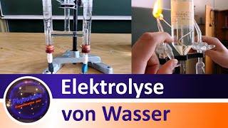 Elektrolyse von Wasser [upl. by Shaylah]