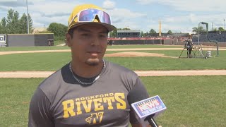 Boylan graduate Daniel Contreras contributing to the Rockford Rivets stellar season [upl. by Alwyn169]