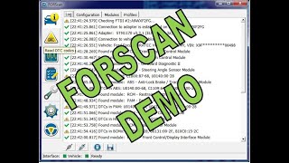 FORScan Software Demo on a Ford Ranger [upl. by Adaval979]