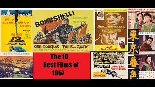 The 10 Best Films of 1957 [upl. by Veneaux]