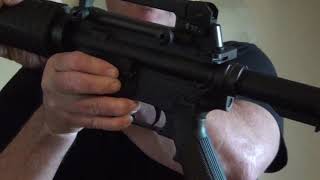 How to lock the bolt back on an AR15 [upl. by Tade]