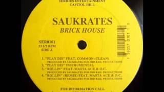 Saukrates  Play Dis Instrumental [upl. by Anagrom]