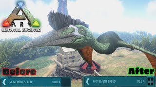 How To Get Flyer Movement Speed Unlock Ark Survival Evolved [upl. by Odranoel]