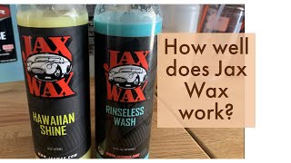 Jax Wax Rinseless WashHawaiian Shine [upl. by Gaiser]