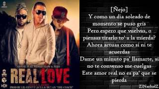 Gotay El Autentiko Ft Ñengo Flow y Ñejo  Real Love RemixLetra Video Music 2014 [upl. by Liddy]