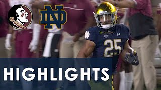 Florida State vs Notre Dame  EXTENDED HIGHLIGHTS  101020  NBC Sports [upl. by Gilbertson]