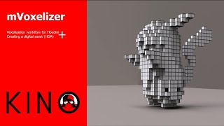 Houdini Tutorial  Voxelization Workflow  Creating a digital asset HDA [upl. by Pero]