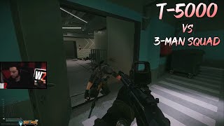 Escape From Tarkov  T5000 vs 3 man in Labs [upl. by Aihn605]