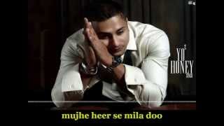 Bring Me Back  Ft Yo Yo Honey Singh  HD Lyrics Video [upl. by Lello68]