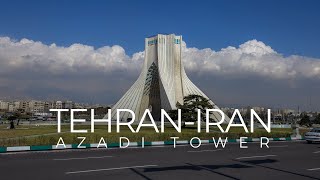 TEHRAN 2021  Azadi Tower and Azadi Square  تهران، برج آزادی [upl. by Inahet]