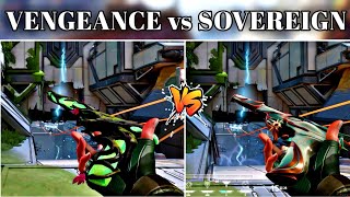 GAIAS VENGEANCE Ghost VS SOVEREIGN Ghost Comparison  Which One Is The Best Ghost Skin In Valorant [upl. by Aihtebat]