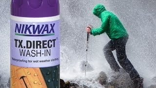 FR Nikwax TXDirect Washin Présentation du Produit [upl. by Ennayk523]