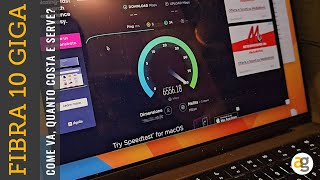 FIBRA 10 Gigabit COME VA QUANTO COSTA e a COSA SERVE PLAY da S23 ultra [upl. by Ardnaet575]