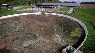 See how a manure lagoon works and why farmers want to build even more of them [upl. by Winshell]