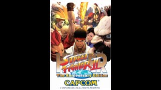 Capcom Fighting Collection quotHyper Street Fighter IIquot  Playthrough [upl. by Ahseket]