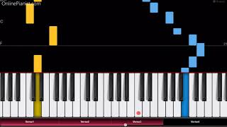 quotWhat Shall We Do with the Drunken Sailorquot  EASY Piano Tutorial [upl. by Fitzger160]