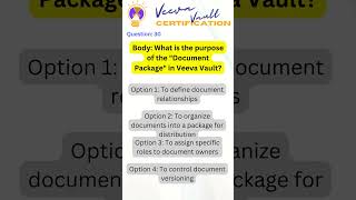 Unlock Your Veeva Vault Certification 30 Practice Questions to Master the Exam 30 [upl. by Perr847]